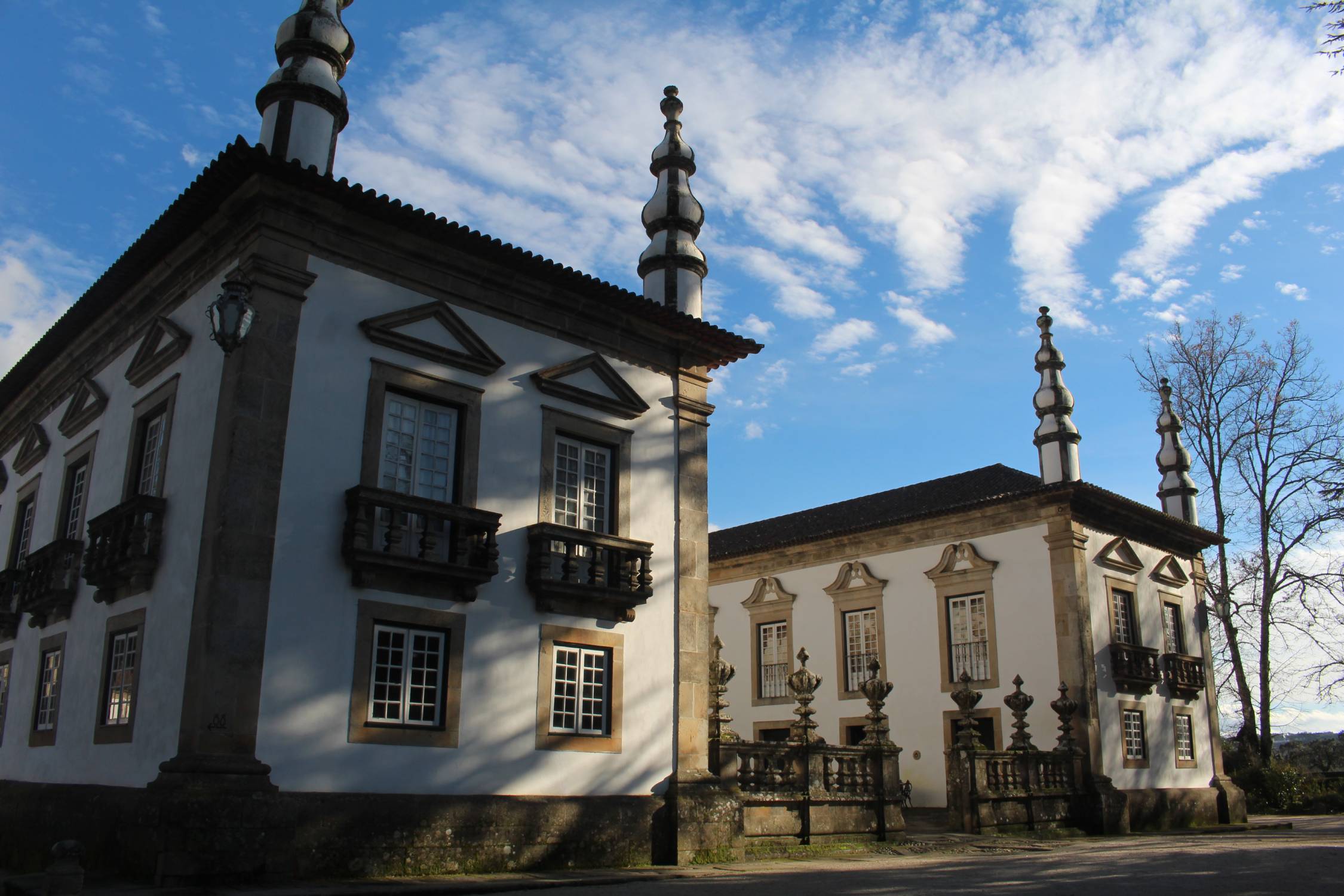 Manoir de Mateus, entrée